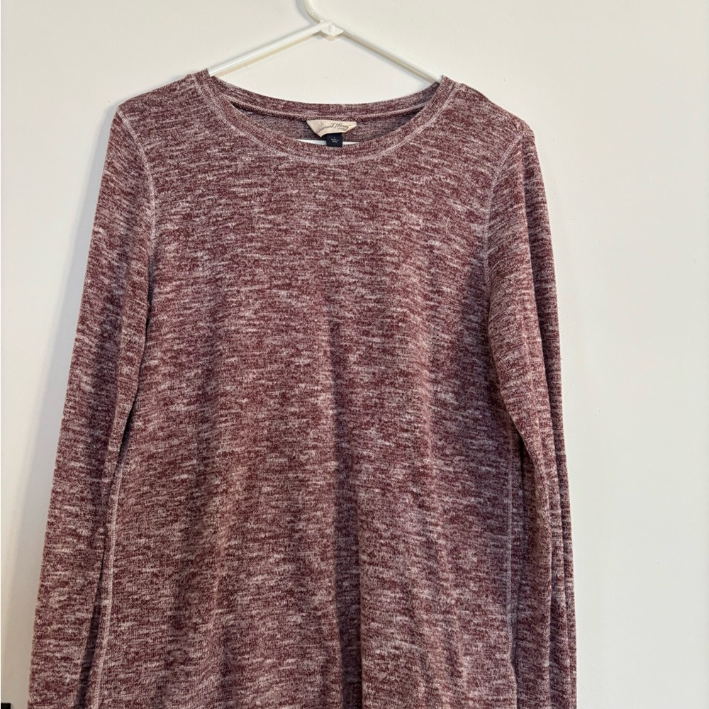 Maroon Long Sleeve Shirt